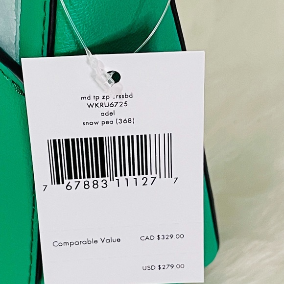 NWT Kate Spade Adel Medium top Zip Crossbody bag - Picture 8 of 9